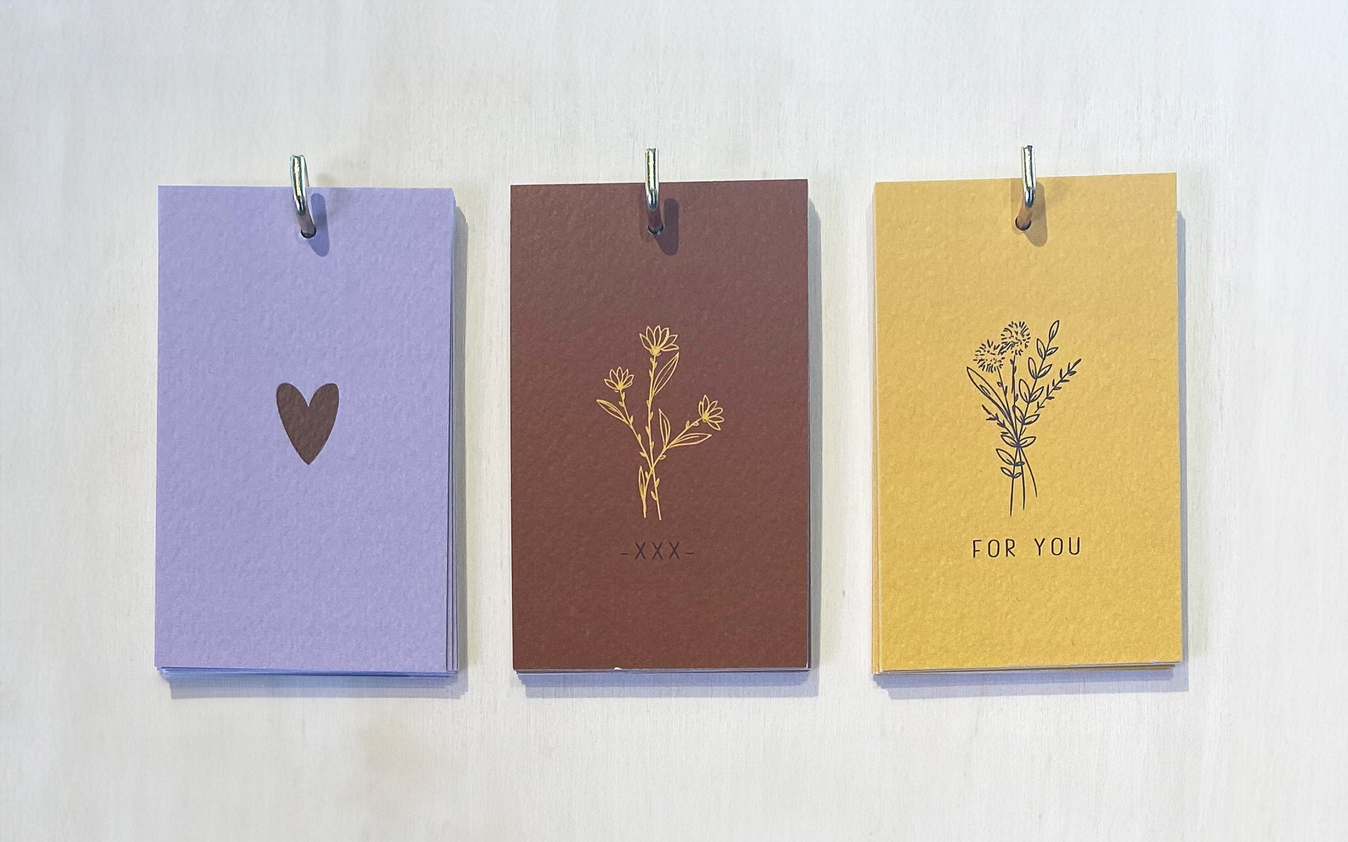 DF Label heart lila - LEEF mode en accessoires