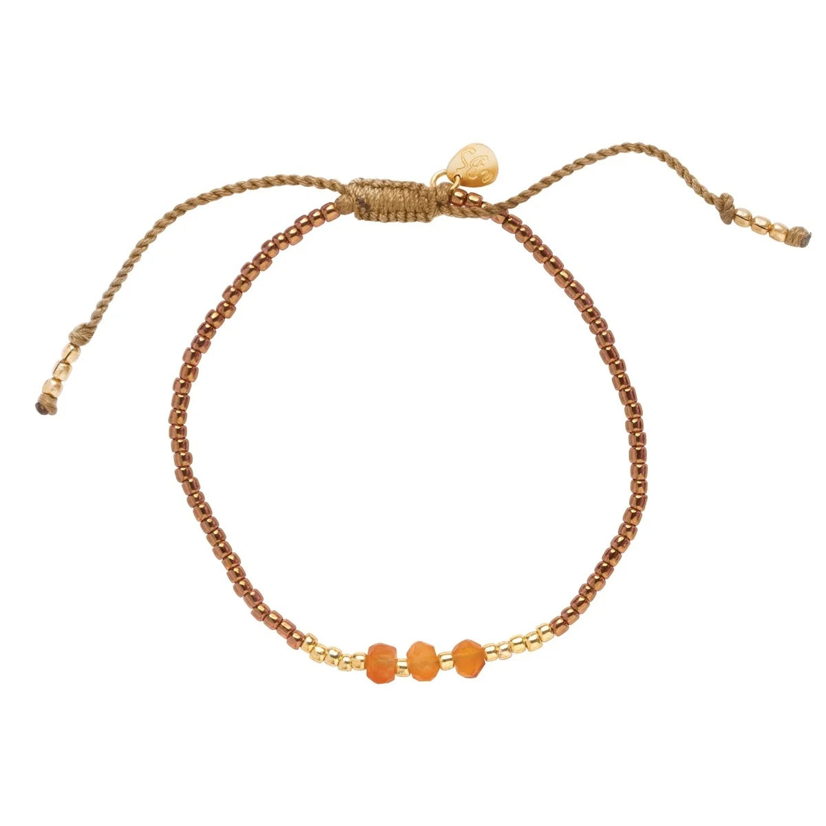 Decent Carnelian Bracelet GC - LEEF mode en accessoires
