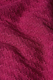 Deep v Cardi Cedar 521 Violet pink - LEEF mode en accessoires