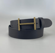 Dunne H Gesp 3.5CM black - LEEF mode en accessoires