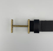 Dunne H Gesp 3.5CM black - LEEF mode en accessoires