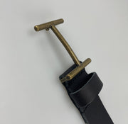 Dunne H Gesp 3.5CM black - LEEF mode en accessoires