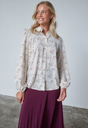 EBBEY-SH75 Cream/Heart - LEEF mode en accessoires