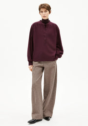 EFINARAA BRUSHED 3320 Dark Cranberry - LEEF mode en accessoires