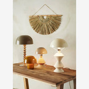 ENAMEL TABLE LAMP Off white - LEEF mode en accessoires