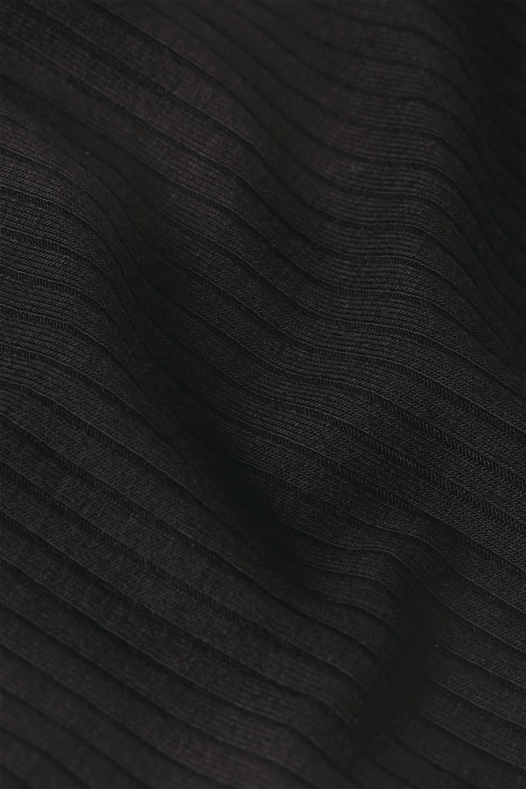 Elvira Camisole Uni Rib 001 Black - LEEF mode en accessoires