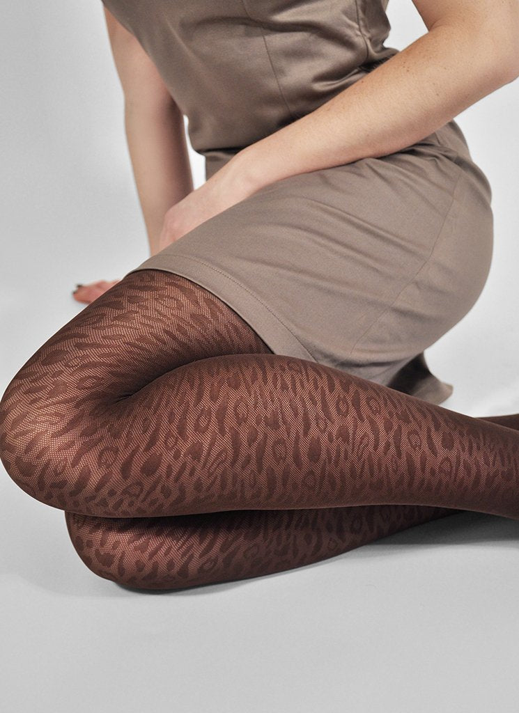 Emma Leopard 60 DN  Brown - LEEF mode en accessoires