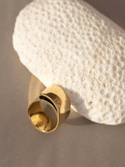 “LOOP” RING (*SIGNATURE COLLECTION) goud - LEEF mode en accessoires