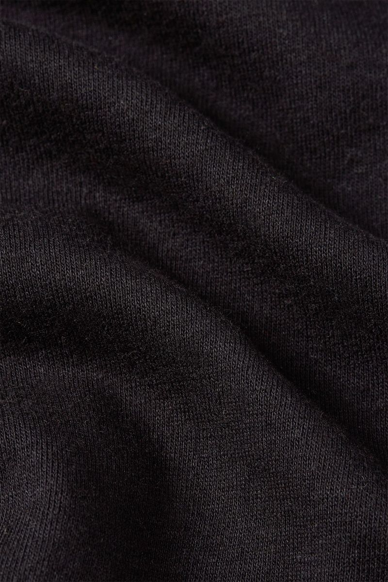 Logo Tee   001 Black - LEEF mode en accessoires