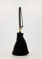 Luigi Suede Zwart - LEEF mode en accessoires