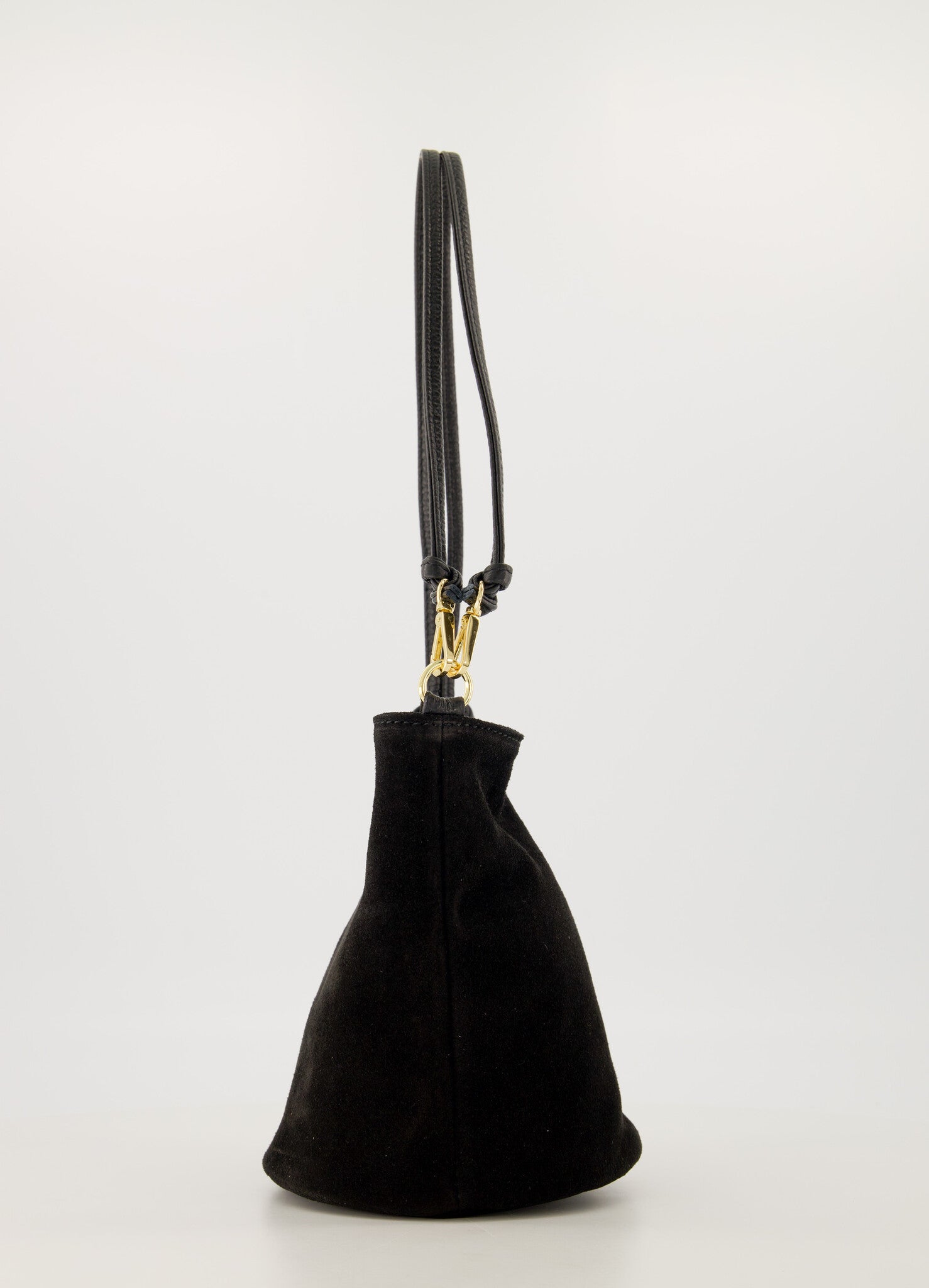 Luigi Suede Zwart - LEEF mode en accessoires