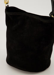 Luigi Suede Zwart - LEEF mode en accessoires