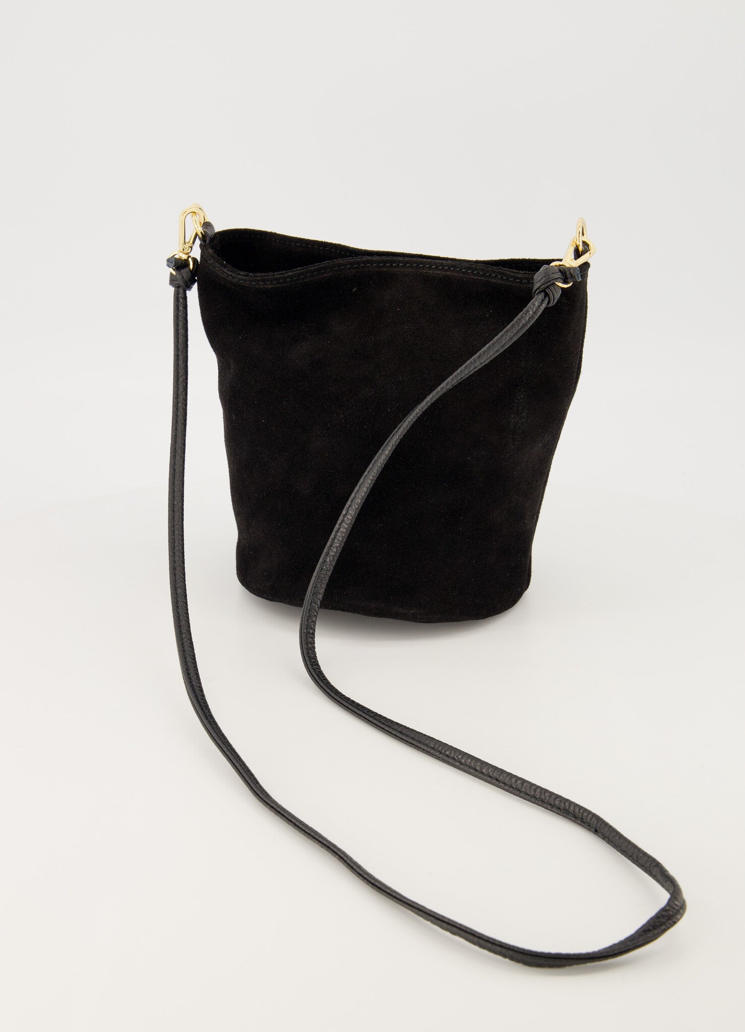 Luigi Suede Zwart - LEEF mode en accessoires