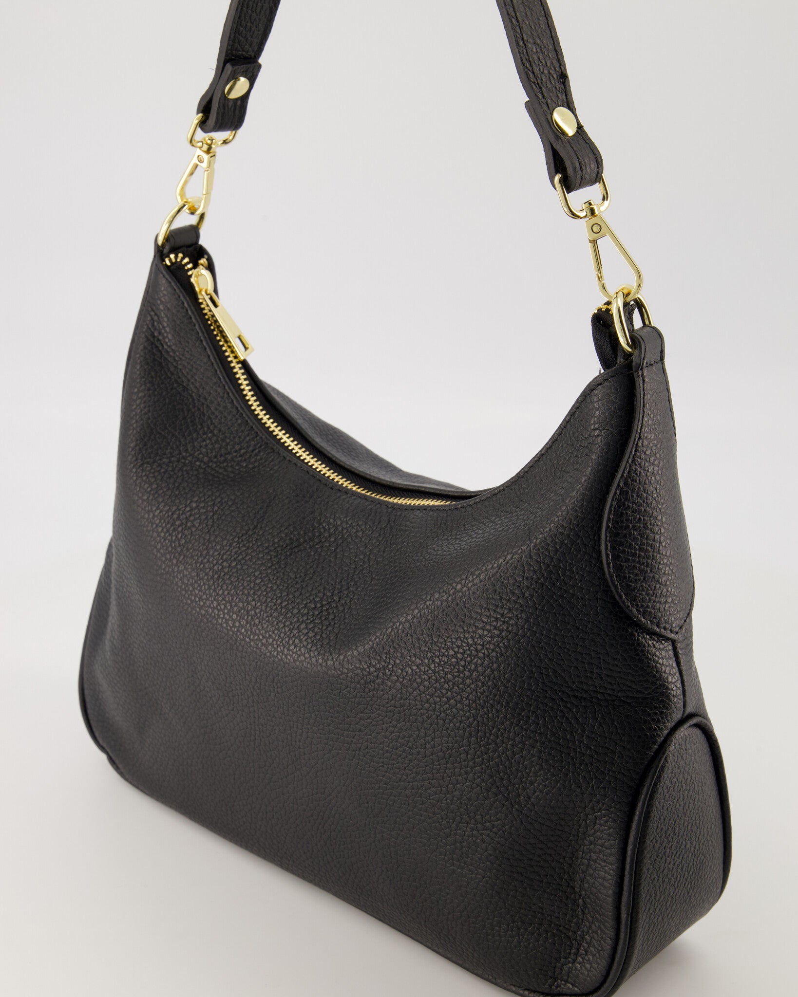 Melina Classic Grain D28 Classic Grain Zwart - LEEF mode en accessoires