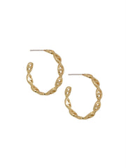 OPENGEWERKTE OORRINGEN (2CM) goud - LEEF mode en accessoires