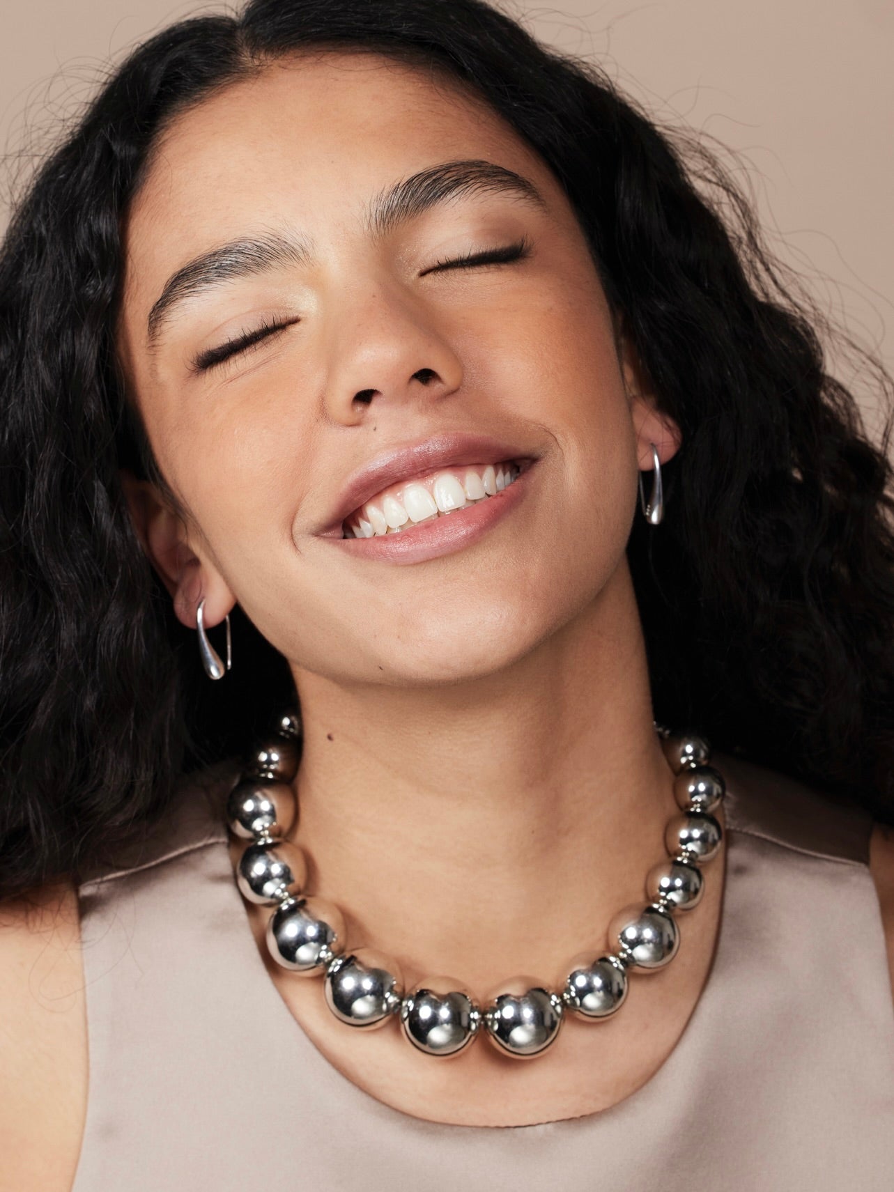 ORGANISCHE ZILVEREN OORBELLEN Zilver - LEEF mode en accessoires