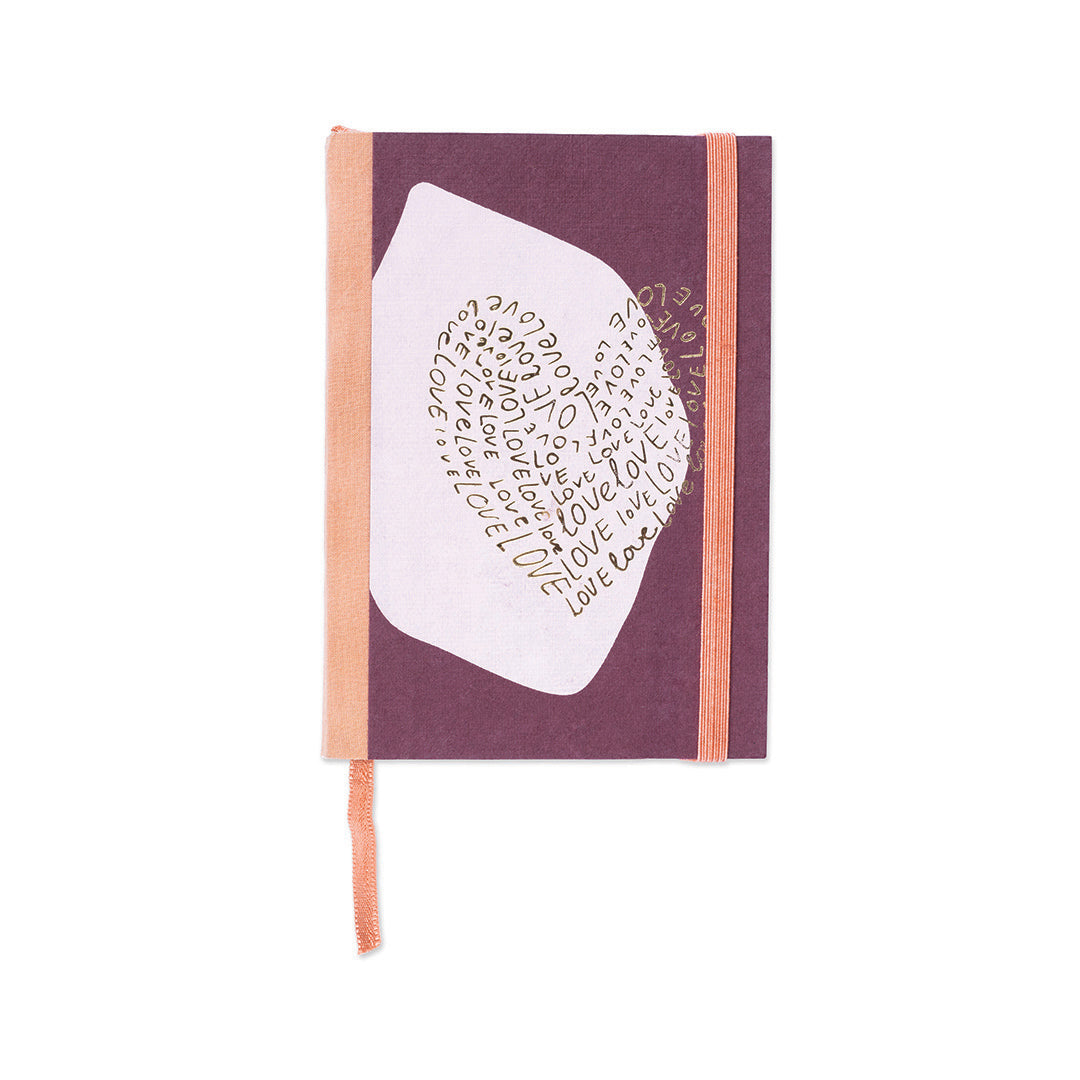 Pocket Notebook Heart Heart - LEEF mode en accessoires