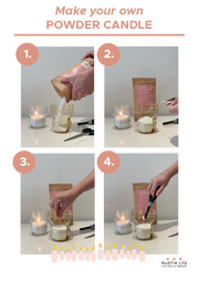 Powder Candle - Maak je eigen kaars! - LEEF mode en accessoires