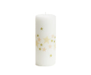 Powderpressed CylinderStars Wit - LEEF mode en accessoires