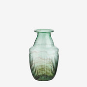 Recycled Glass Vase Green - LEEF mode en accessoires