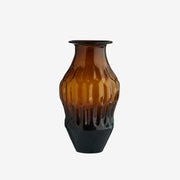Recycled glass vase Amber - LEEF mode en accessoires