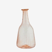 Recycled glass vase peach - LEEF mode en accessoires