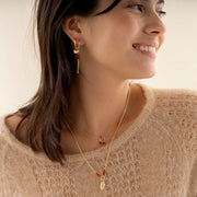 Reliable Carnelian Necklace GP Carnelian - LEEF mode en accessoires