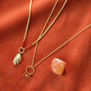 Reliable Carnelian Necklace GP Carnelian - LEEF mode en accessoires