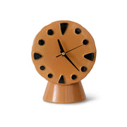 Retro Ceramic Clock Peach - LEEF mode en accessoires