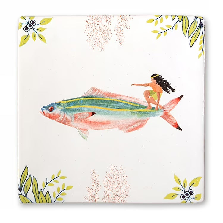 Riding the Waves 10x10cm - LEEF mode en accessoires