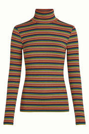 Rollneck Top Lumi Stripe 999 Multi Color - LEEF mode en accessoires