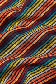 Rollneck Top Lumi Stripe 999 Multi Color - LEEF mode en accessoires