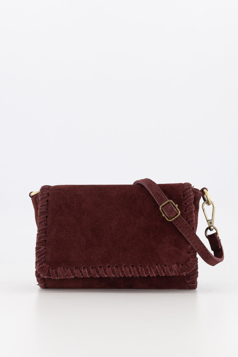 Romee Suede D58 Burgundy - LEEF mode en accessoires
