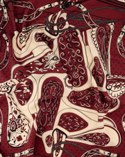 SANAA SJAALS Belt Burgundy - LEEF mode en accessoires