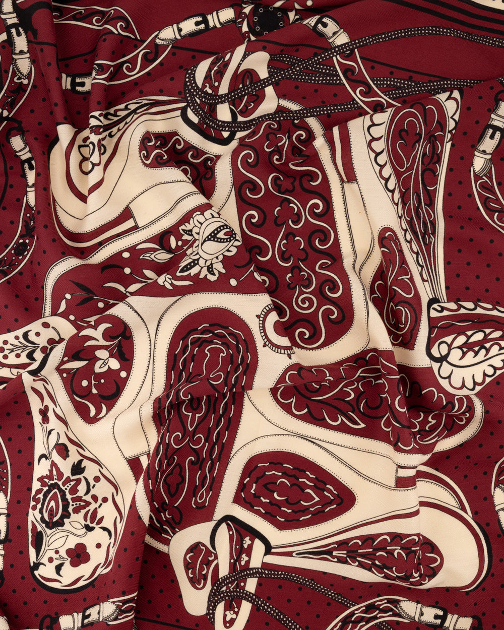 SANAA SJAALS Belt Burgundy - LEEF mode en accessoires