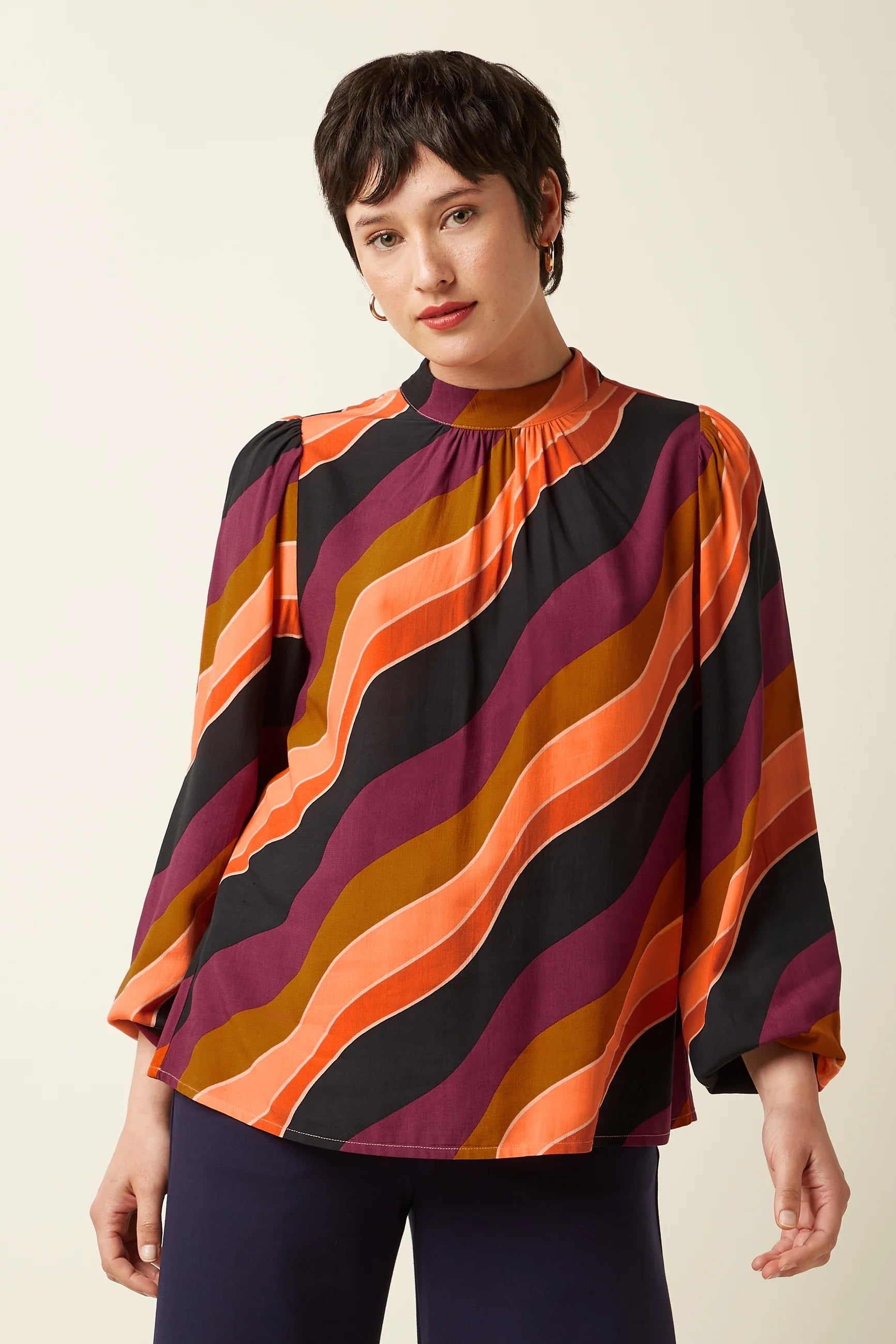 Sandy Top Razzle 605 Beaujolais Red - LEEF mode en accessoires