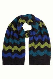 Scarf Botany  001 Black - LEEF mode en accessoires