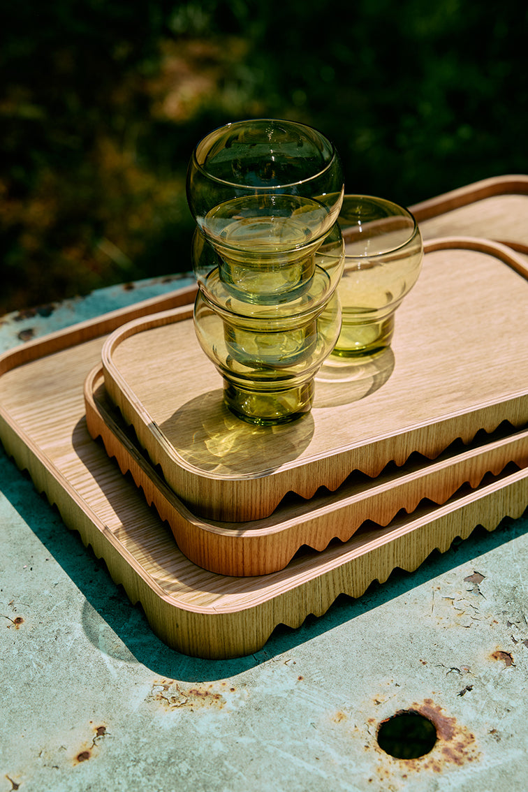 Serving Tray L Natural - LEEF mode en accessoires