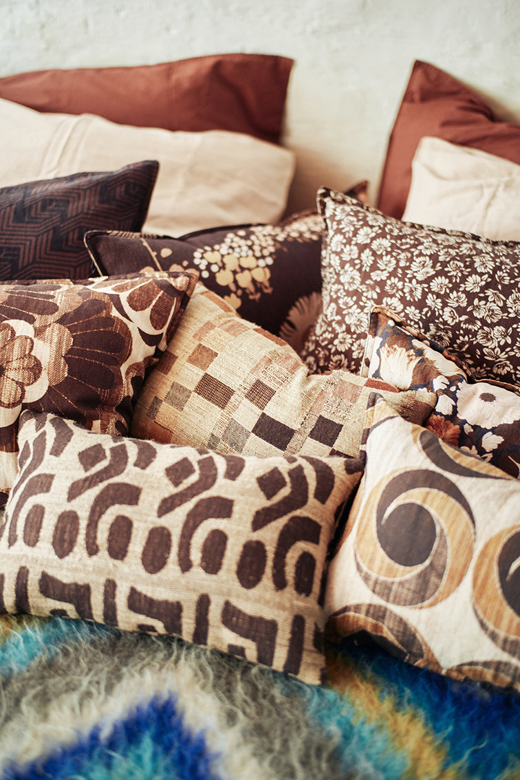 Silk Cushion Rustic (40x25cm) Rustic - LEEF mode en accessoires