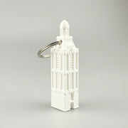 Sleutelhanger Meppeler Toren Groot Wit - LEEF mode en accessoires