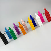 Sleutelhanger Meppeler Toren Groot Wit - LEEF mode en accessoires