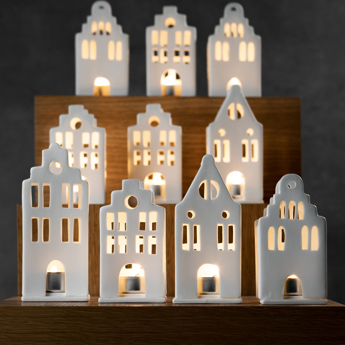 Small Lighthouse Manor house 6x6x12.5cm - LEEF mode en accessoires