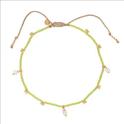 Spice Moonstone Anklet GC Moonstone - LEEF mode en accessoires