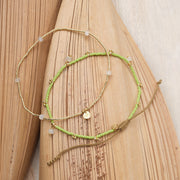 Spice Moonstone Anklet GC Moonstone - LEEF mode en accessoires