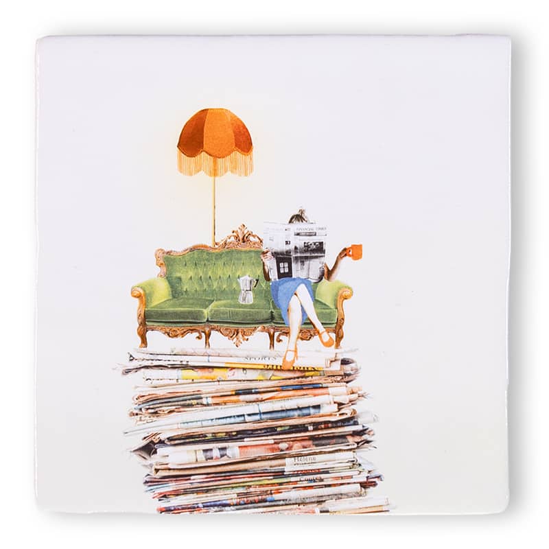 Taking My Time 10x10cm - LEEF mode en accessoires