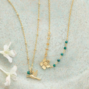 Truthful Aventurine Citrine Neclklace GP Aventurine - LEEF mode en accessoires