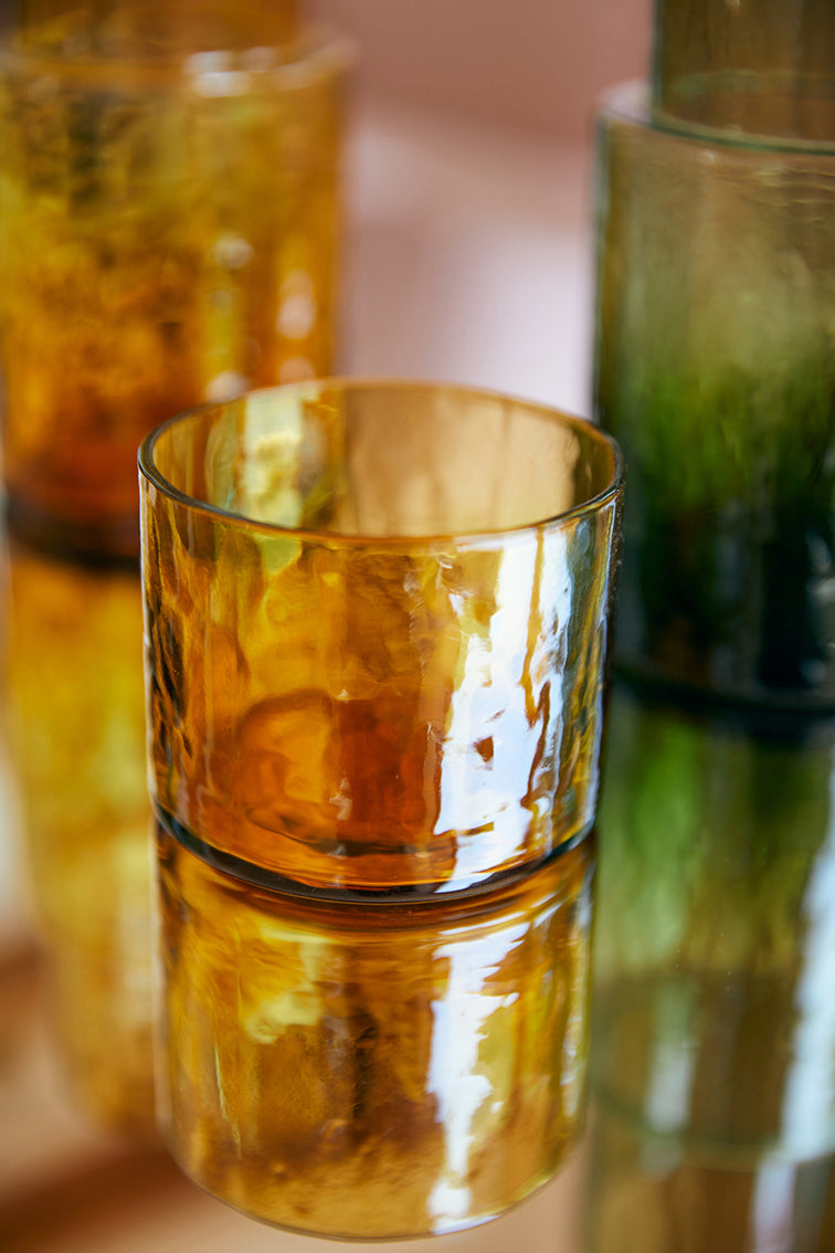 Tube Glass Amber Amber - LEEF mode en accessoires