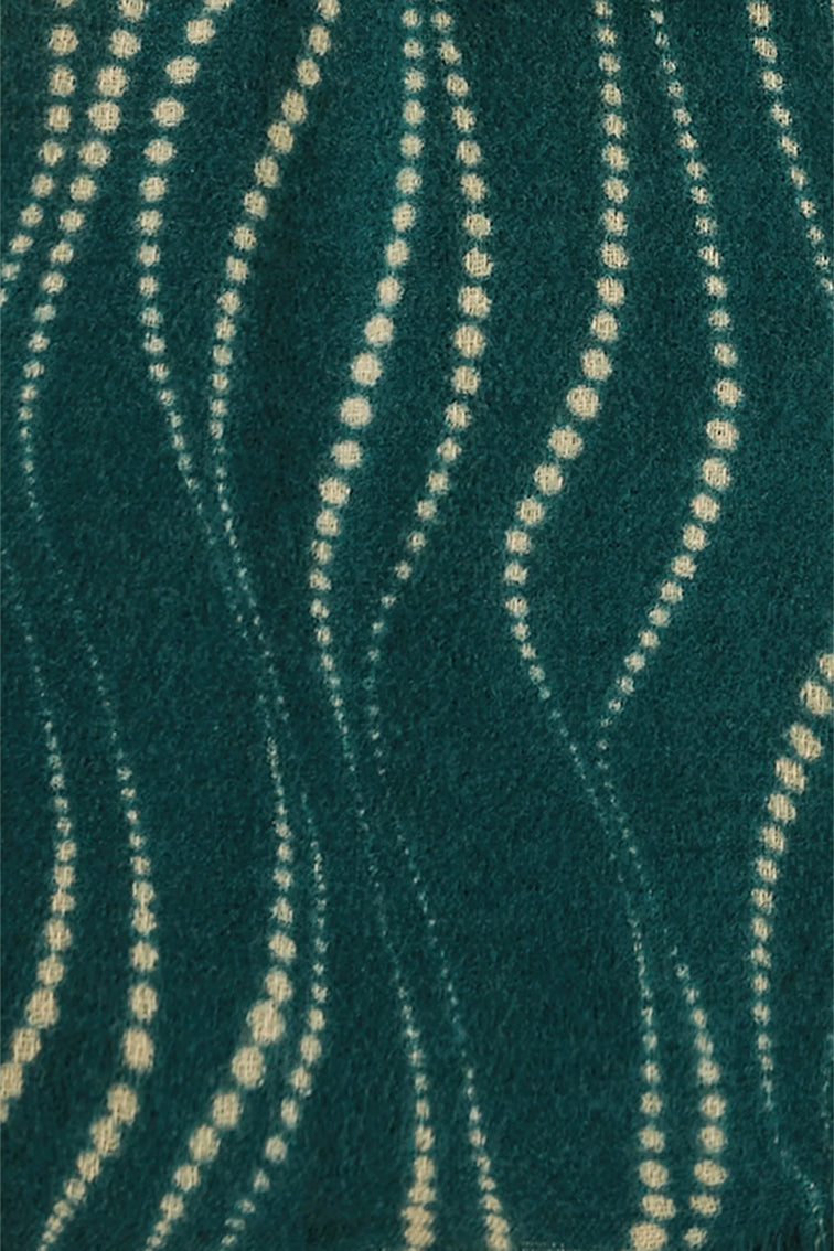 Twirl scarf 200 Pine Green - LEEF mode en accessoires