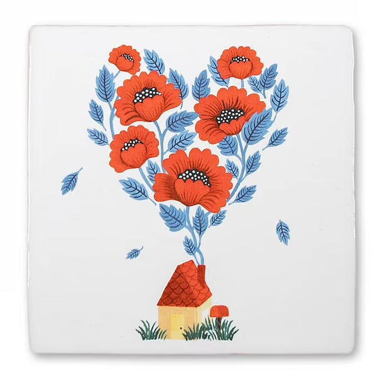 Where There's Love 10x10cm - LEEF mode en accessoires