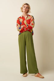 Winona Blouse Ember 945 Spicy Orange - LEEF mode en accessoires